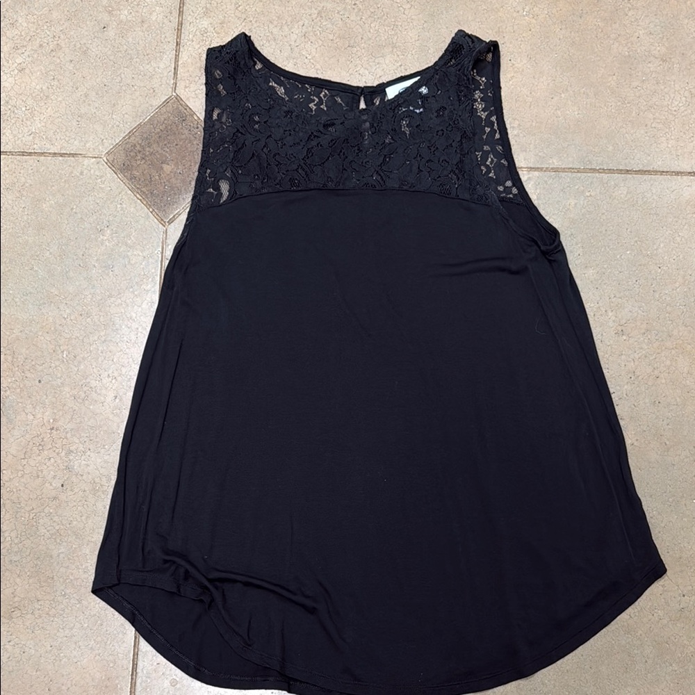 Old Navy Black Sleeveless Tank Top